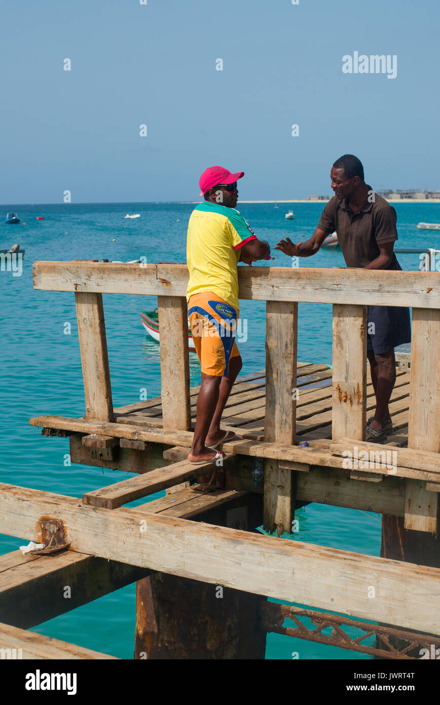 Locale in discussione, Capo Verde Foto Stock