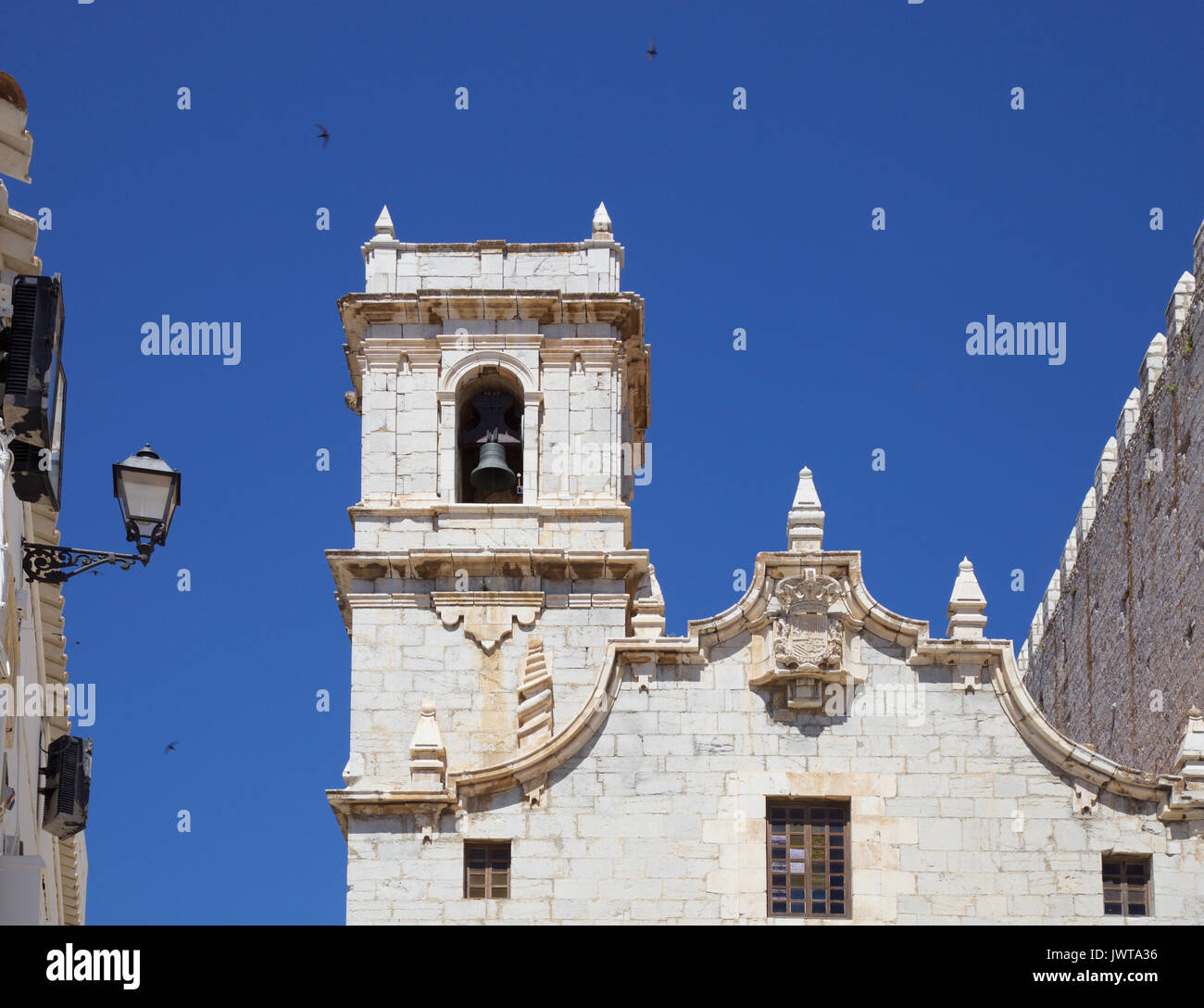 Hermitahe della Vergine dell'Eremita, Peniscola, Castellon, Spagna Foto Stock