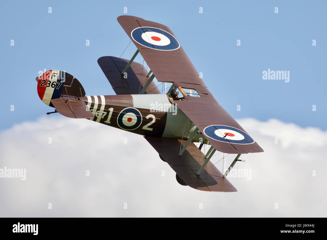 Replica Sopwith Snipe azionato dal WW1 Aviation Heritage Trust Foto Stock