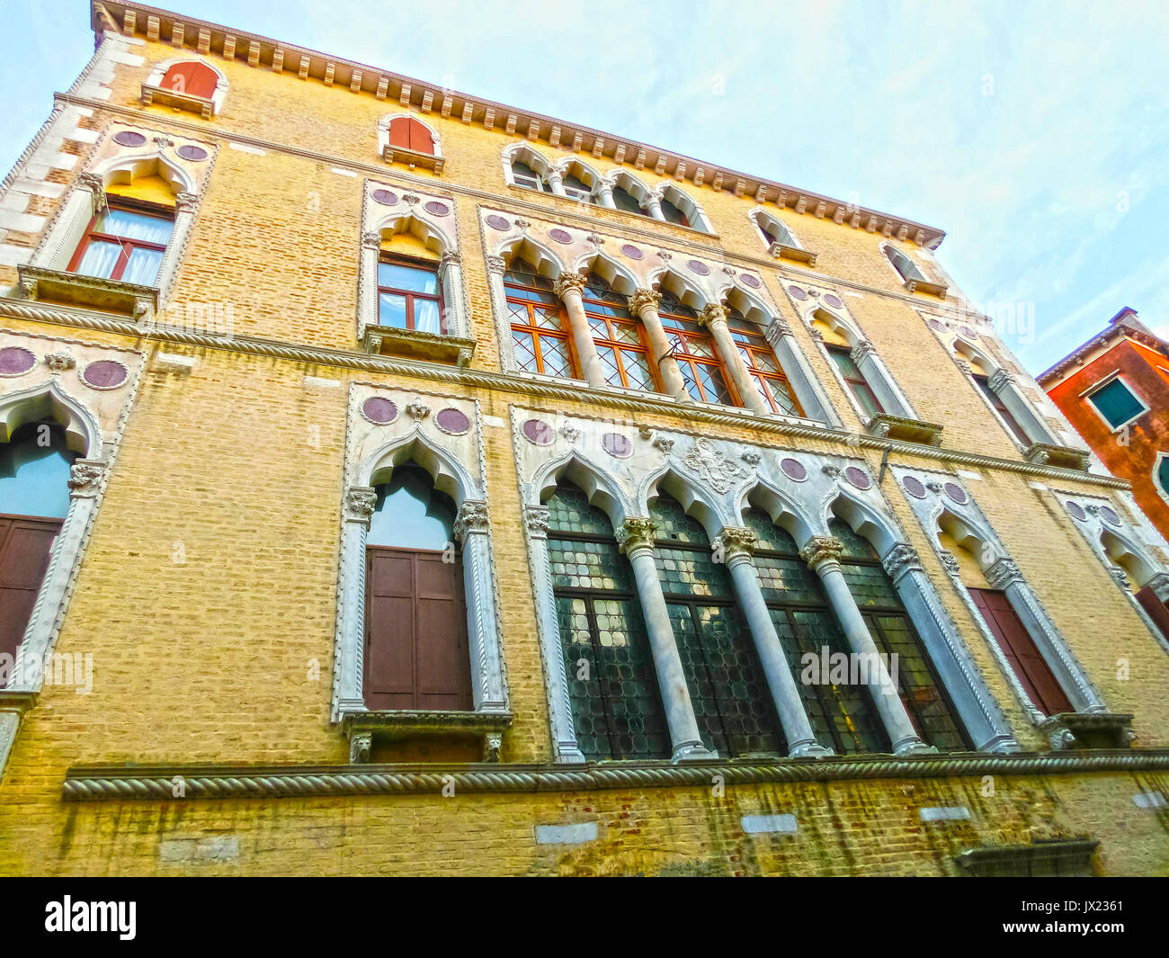 Venezia, Italia - La vecchia casa Foto Stock
