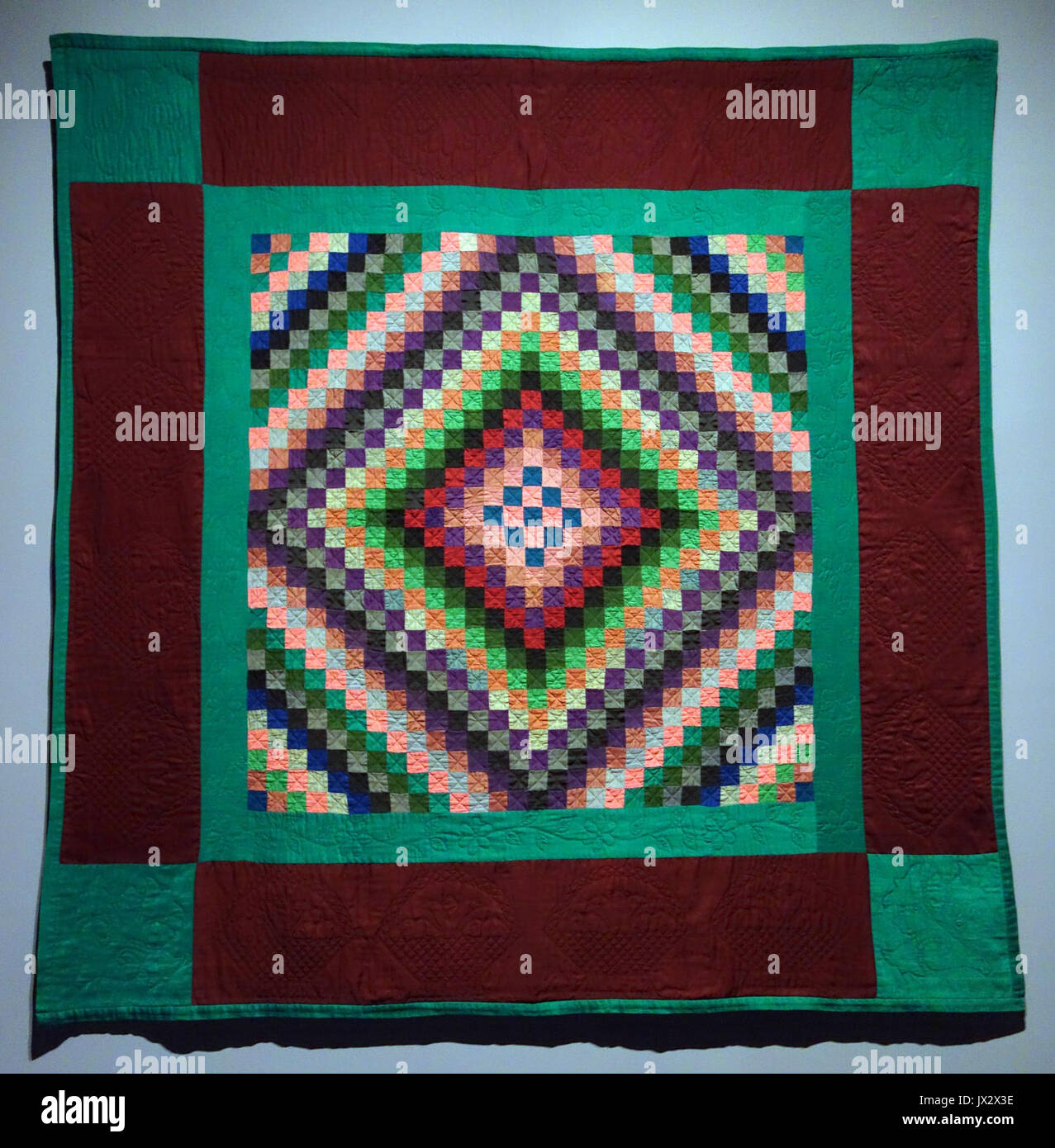 Sole e ombra, Amish, Lancaster County, Pennsylvania, 1890 il Museo delle Belle Arti di Boston DSC02689 Foto Stock