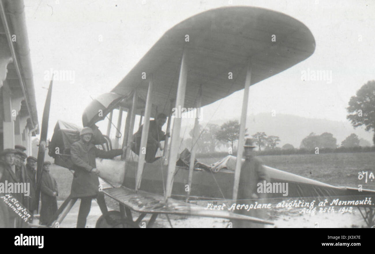 Royal Aircraft Factory essere2 aeroplano Foto Stock