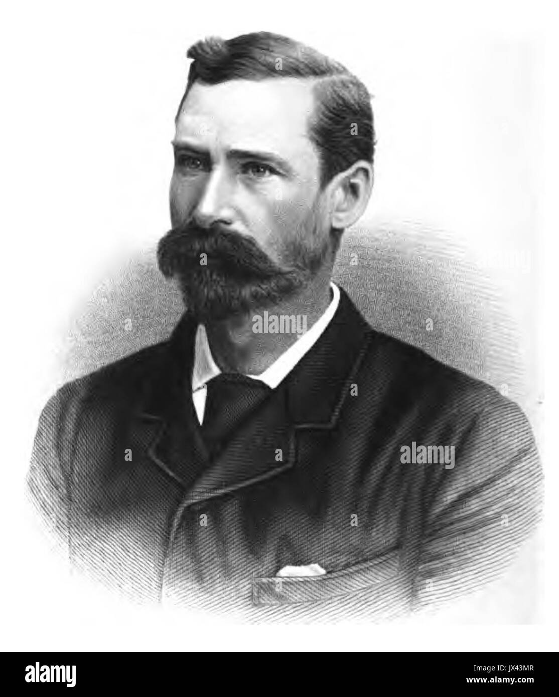 John Clarke Hawkshaw (W H Gibbs 1888) Foto Stock