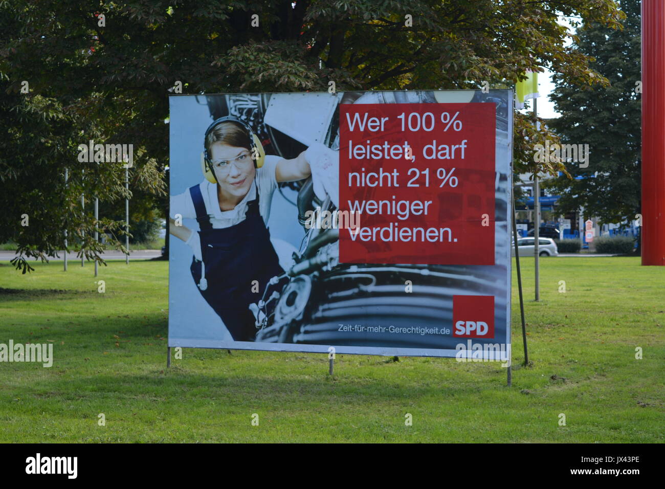 Bundestagswahl 2017 Foto Stock