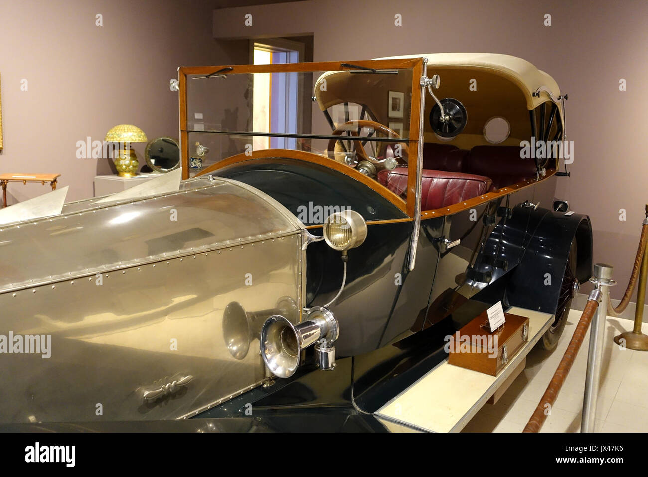 Martin Wasp Touring Car, view 6, progettati da Karl Hamlin Martin, realizzato da Martin Wasp Corporation, c 1924, Bennington VT Bennington Museum Bennington, VT DSC09074 Foto Stock