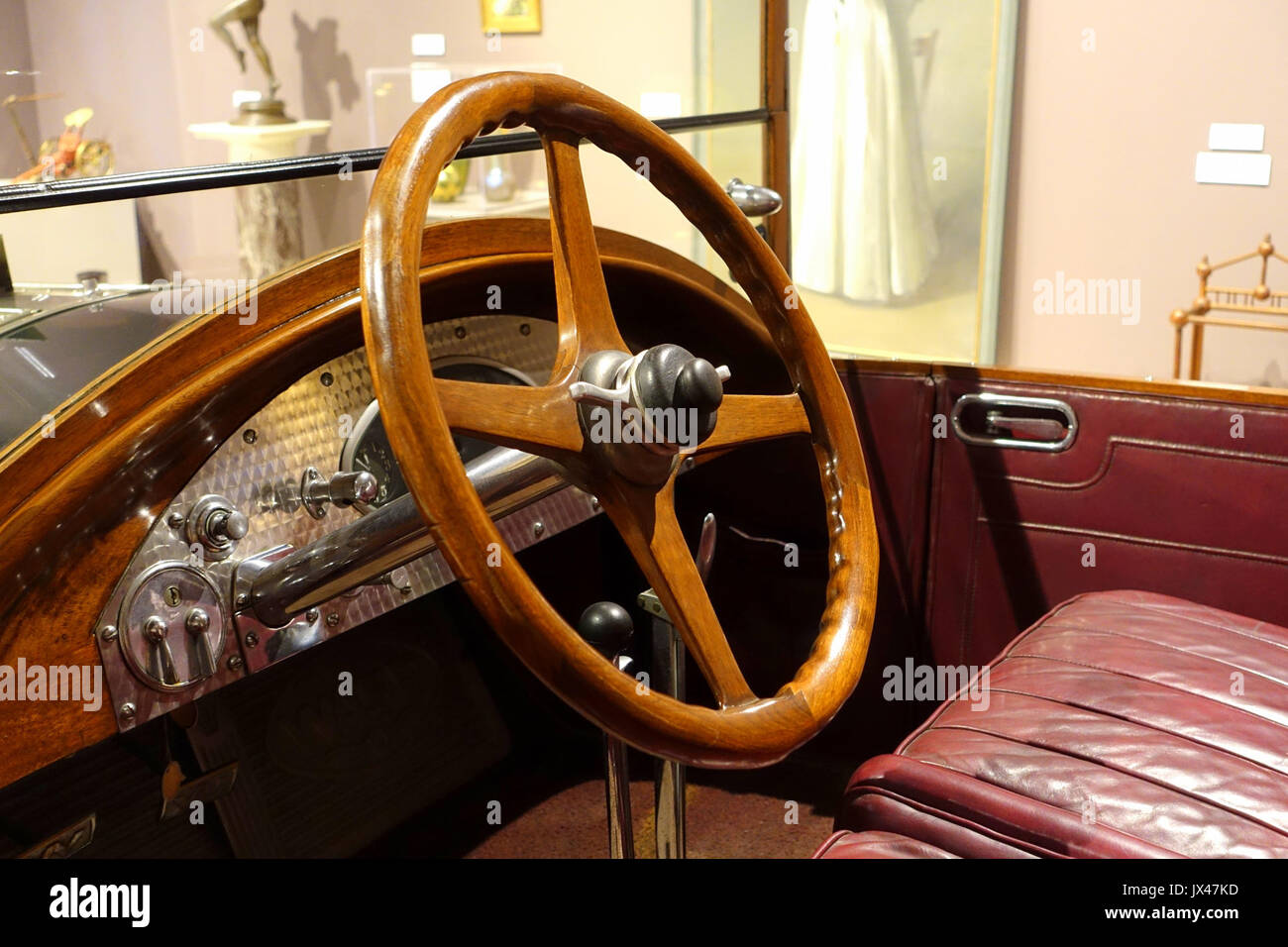 Martin Wasp Touring Car, view 3, progettati da Karl Hamlin Martin, realizzato da Martin Wasp Corporation, c 1924, Bennington VT Bennington Museum Bennington, VT DSC09079 Foto Stock
