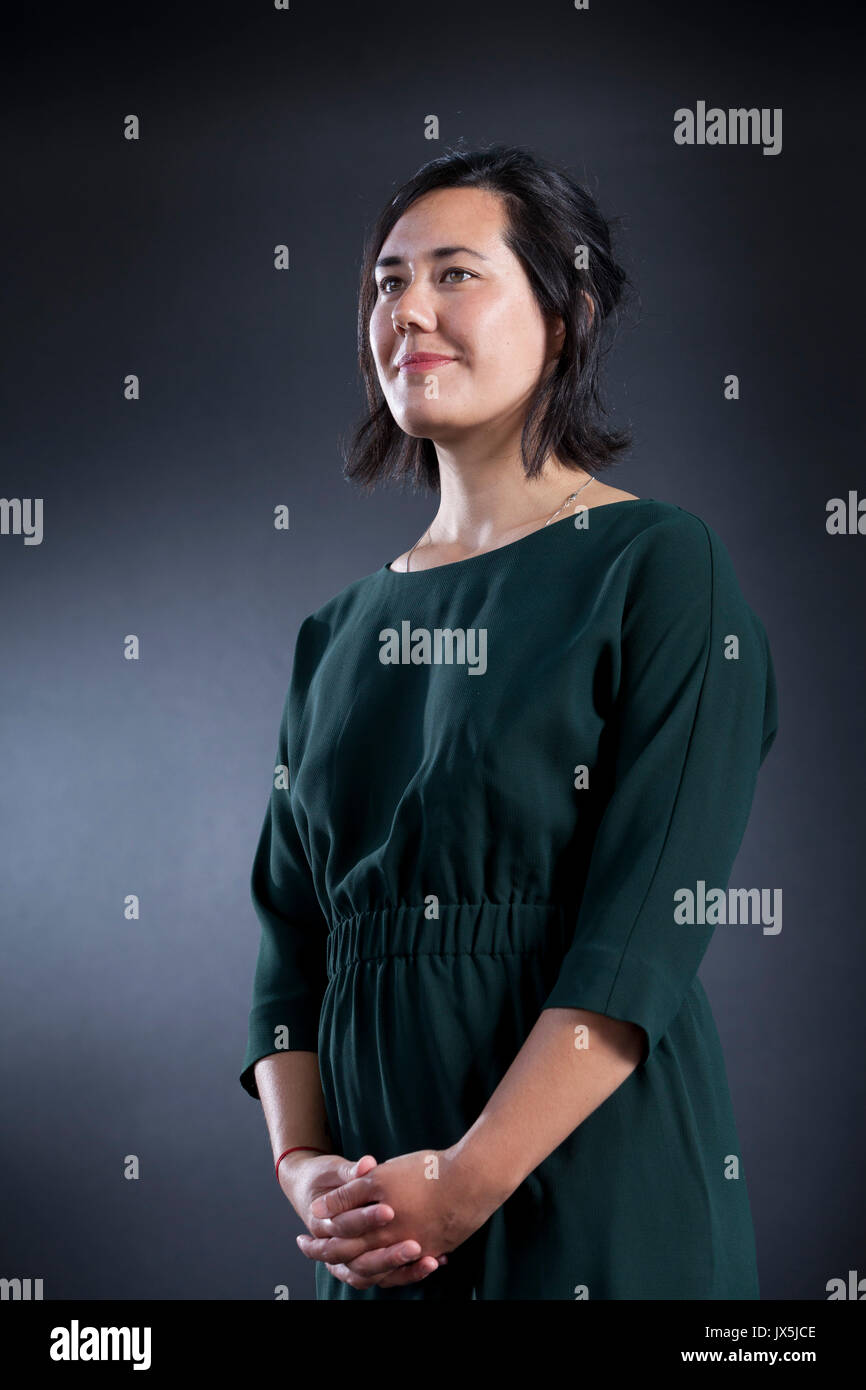 Edinburgh, Regno Unito. Il 15 agosto, 2017. Jessica Lee, il canadese e cinese e scrittore britannico, che appaiono alla Edinburgh International Book Festival. Credito: GARY DOAK/Alamy Live News Foto Stock