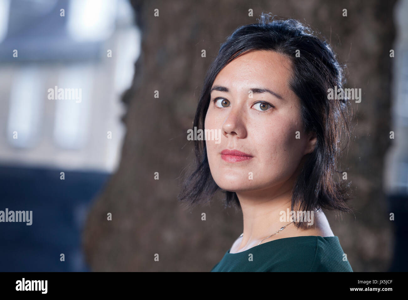 Edinburgh, Regno Unito. Il 15 agosto, 2017. Jessica Lee, il canadese e cinese e scrittore britannico, che appaiono alla Edinburgh International Book Festival. Credito: GARY DOAK/Alamy Live News Foto Stock