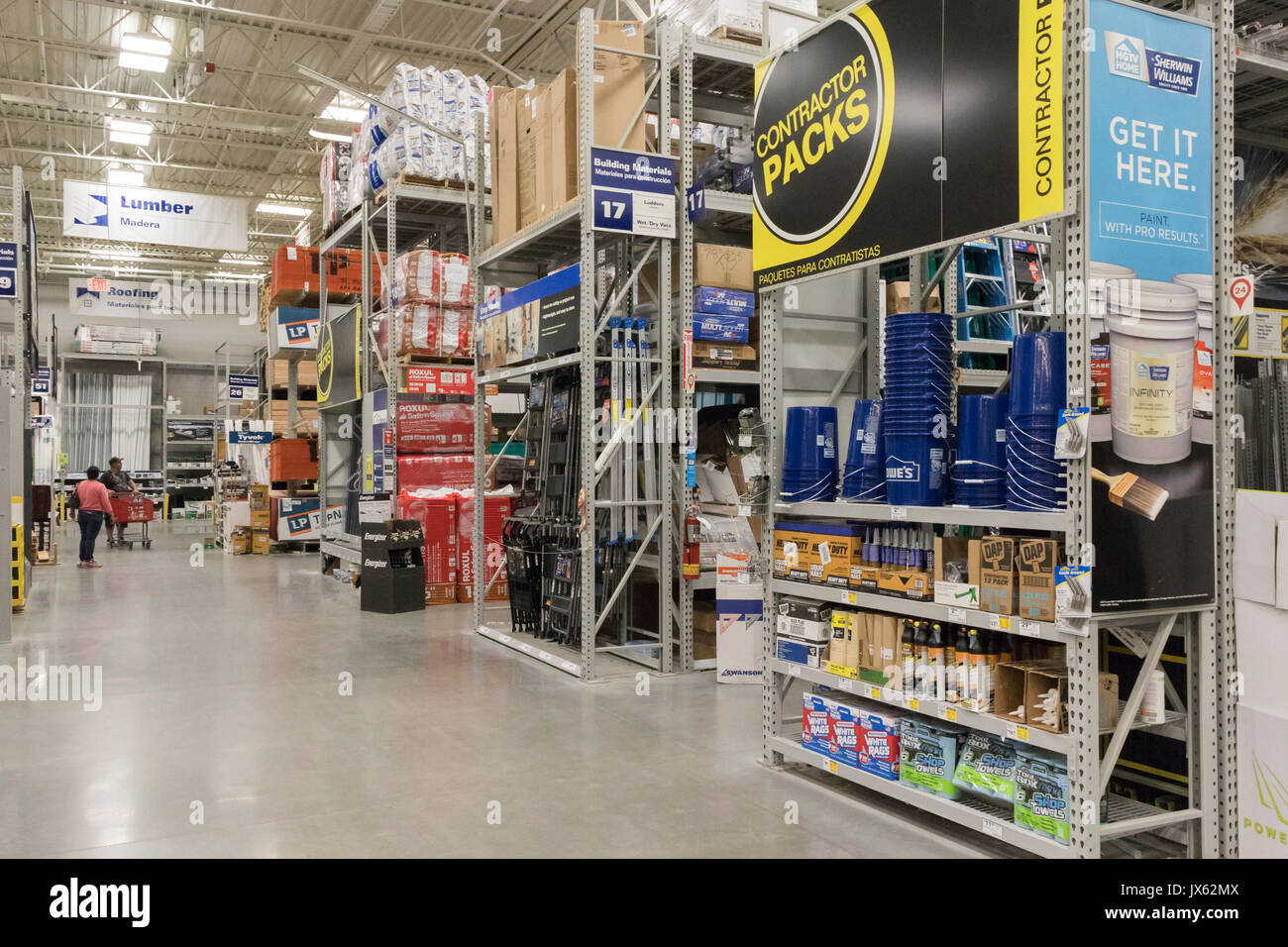 Lowe's negozio di ferramenta, Pasco, nello Stato di Washington, USA Foto Stock