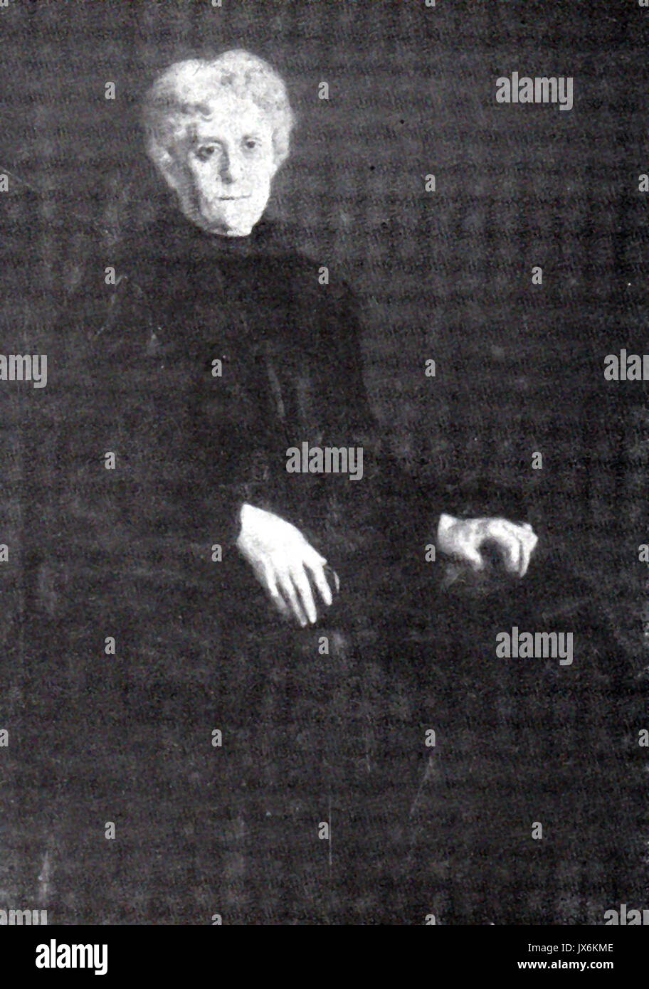 Questa immagine del 1899 mostra l'attrice rumena Octav Bancila in una performance con Athena Georgescu. Mette in evidenza il significato culturale del teatro rumeno durante la fine del XIX secolo. Foto Stock