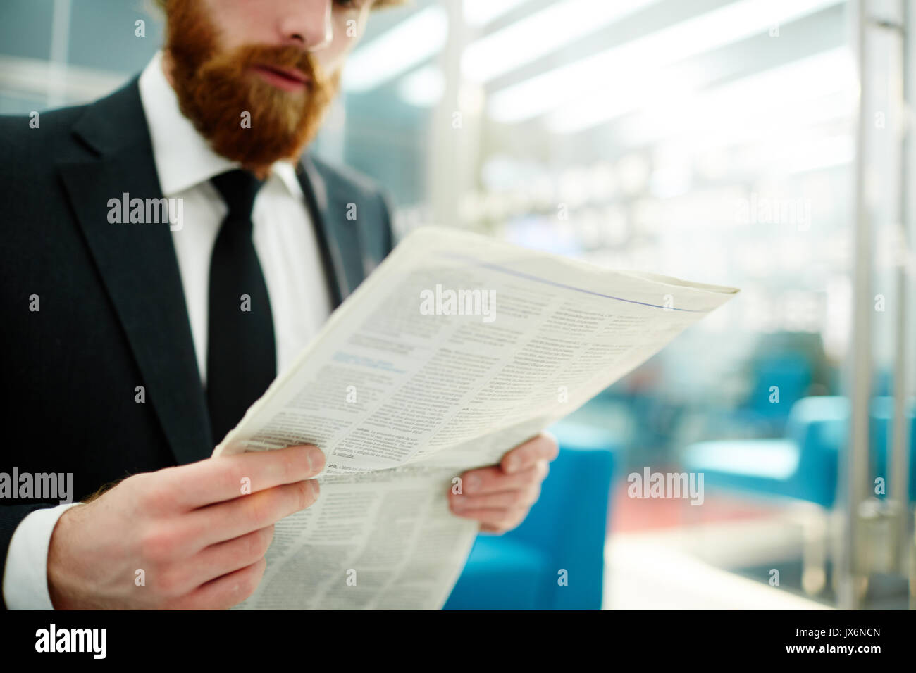 Notizie di affari Foto Stock