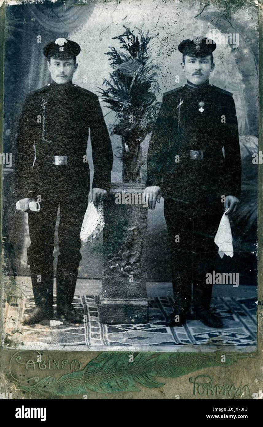 Il lituano di soldati di Imperial esercito russo a Tiflis Foto Stock