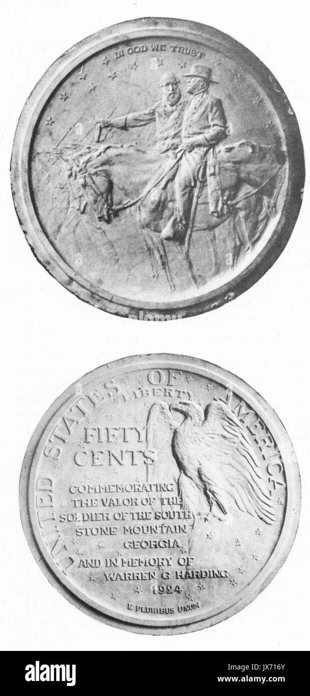 Stone Mountain modelli Foto Stock