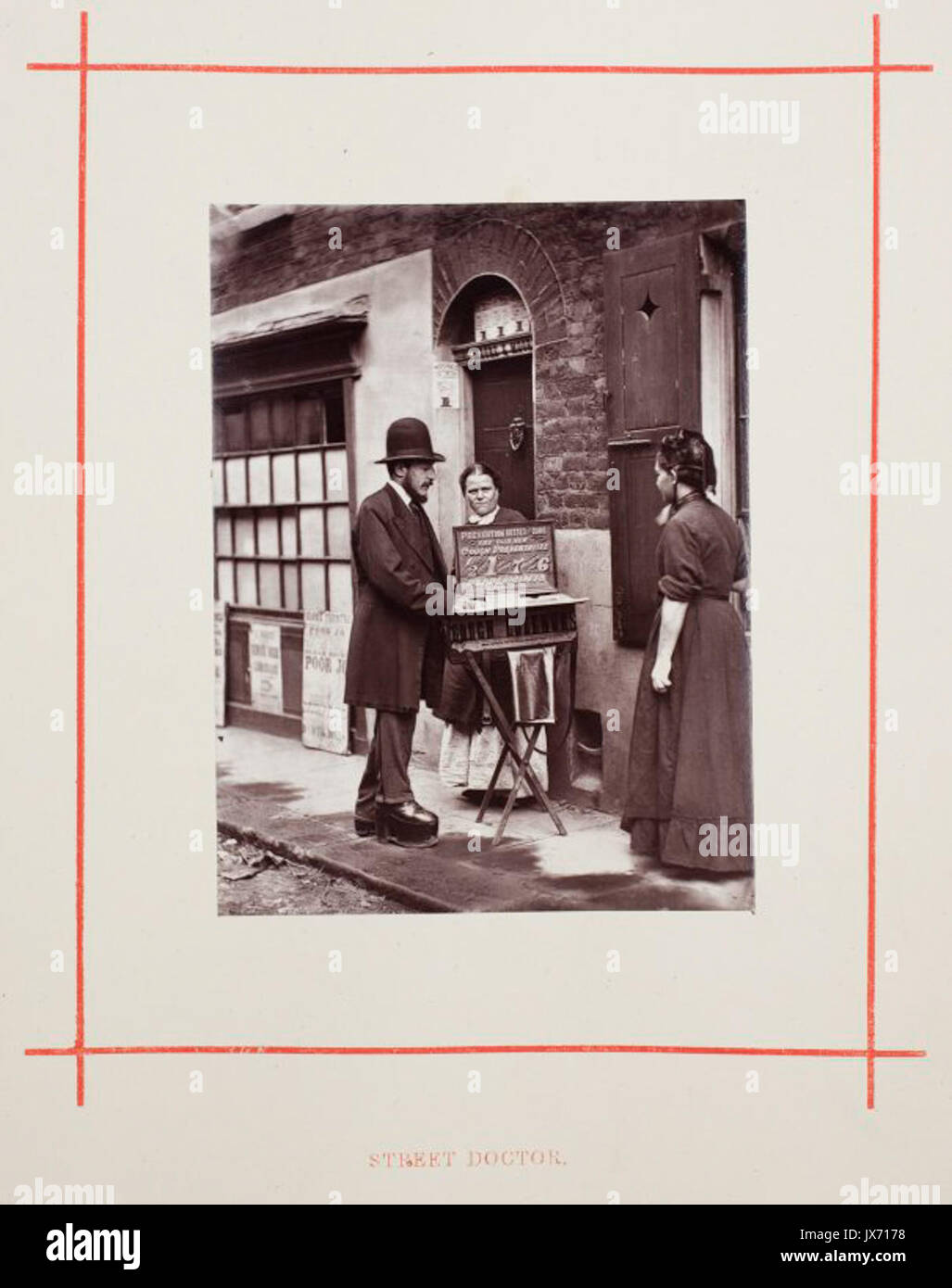 I medici di strada da John Thomson, 1877 Foto Stock