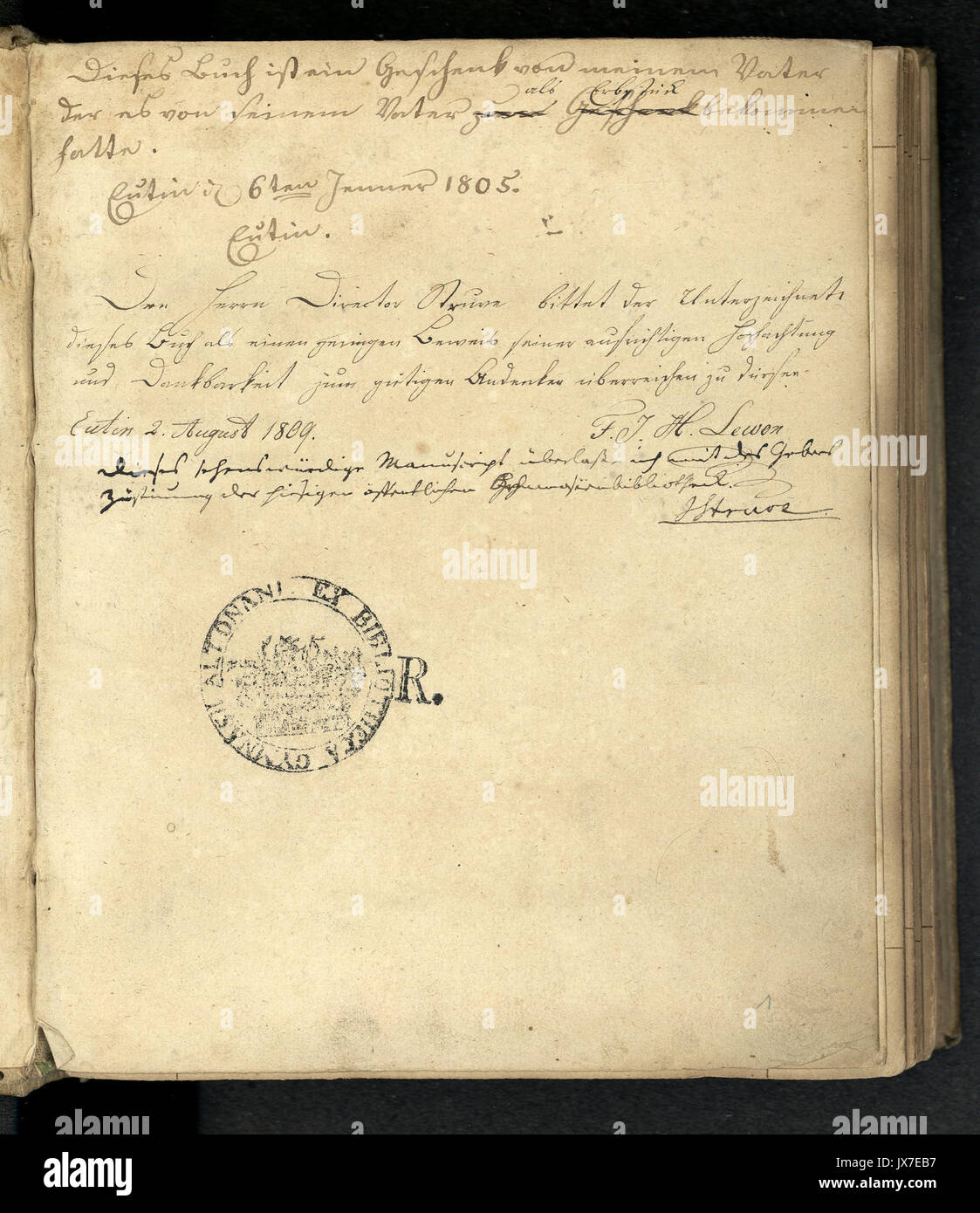 Rechenbuch Reinhard 002 Foto Stock