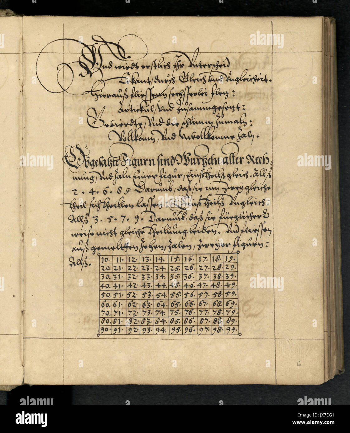 Rechenbuch Reinhard 012 Foto Stock