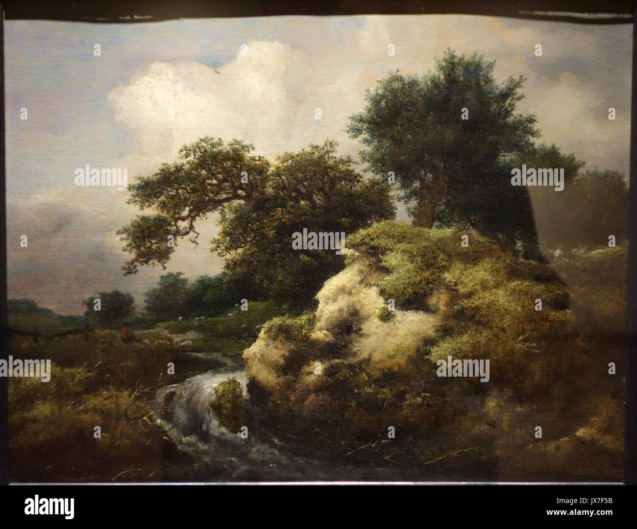Paesaggio con dune e una piccola cascata da Jacob van Ruysdael, 1646, olio su pannello Museo Nazionale di Arte Occidentale di Tokyo DSC08441 Foto Stock Paesaggio con dune e una piccola cascata da Jacob van Ruysdael, 1646, olio su pannello Museo Nazionale di Arte Occidentale di Tokyo DSC08441 Foto Stock
