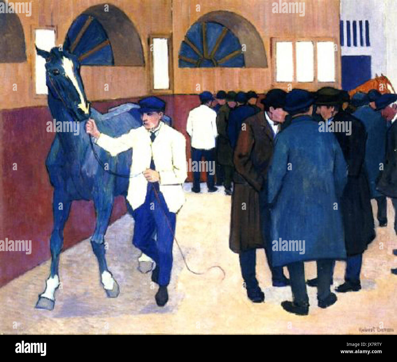 Robert Bevan il cavallo Mart Foto Stock