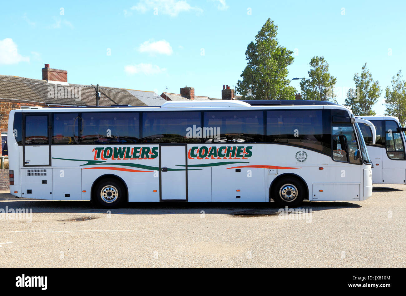 Ausden Clark, pullman, autobus, gite di un giorno, gite, escursioni, escursioni, viaggi, società, imprese, trasporti, England, Regno Unito Foto Stock