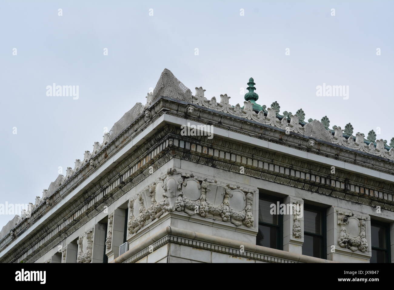 Una vista di contesti urbani in un nuovo paesaggio urbano in Inghilterra Foto Stock