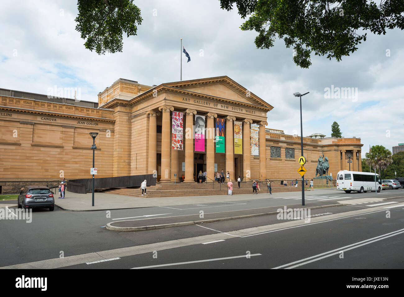 Galleria d'arte del Nuovo Galles del Sud, Sydney, Nuovo Galles del Sud, Australia. Foto Stock