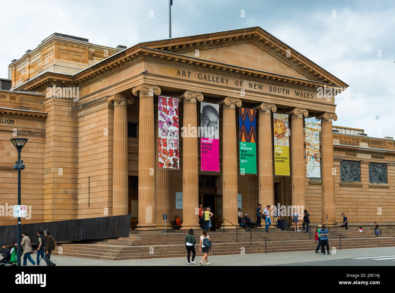 Galleria d'arte del Nuovo Galles del Sud, Sydney, Nuovo Galles del Sud, Australia. Foto Stock