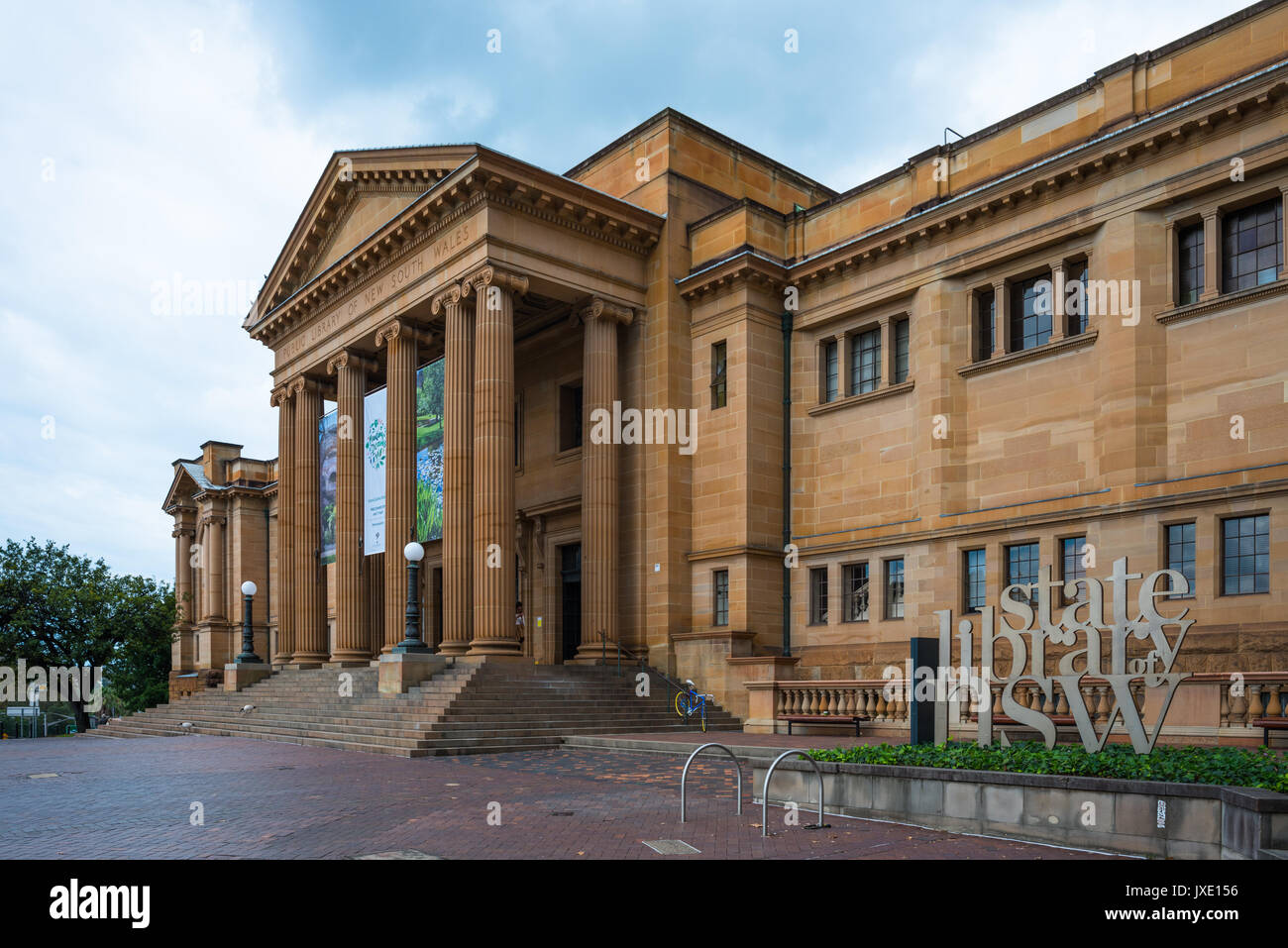 Mitchell ala della biblioteca dello Stato del Nuovo Galles del Sud, Sydney, Australia. Foto Stock