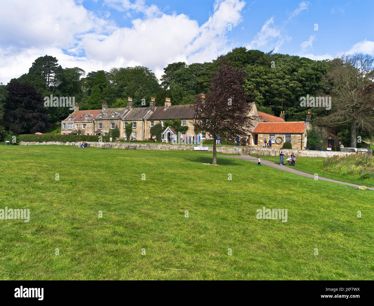 dh Moors National Park Center DANBY NORTH YORKSHIRE National Park Centro Danby ormora york Moor Foto Stock