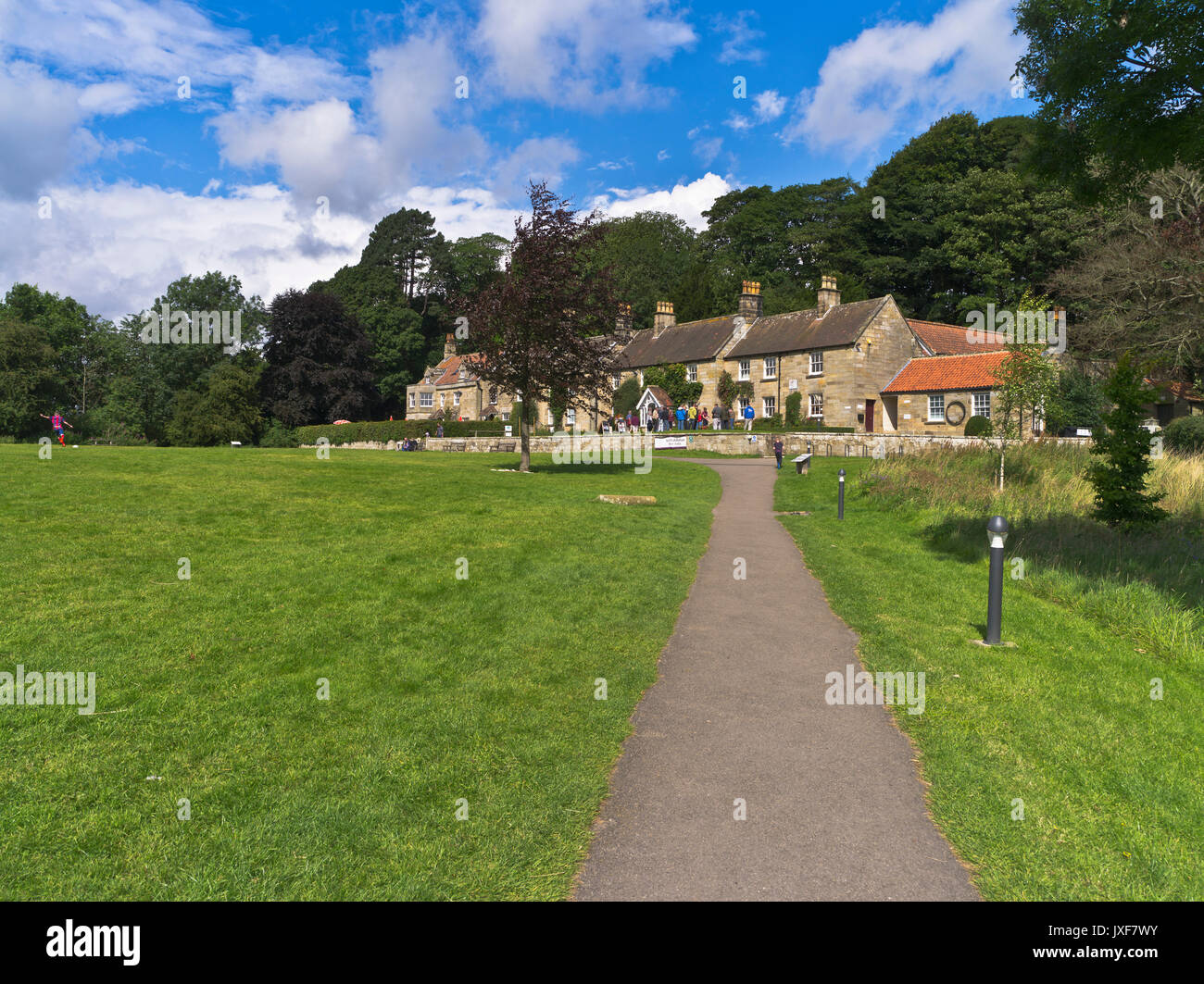 dh Moors National Park Center DANBY NORTH YORKSHIRE National Park Center Danby york Moors Foto Stock