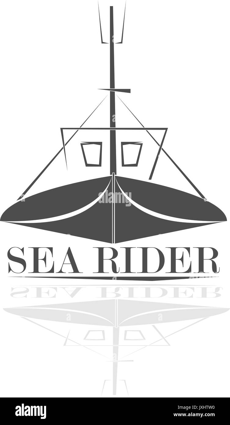 Logo del mare Illustrazione Vettoriale