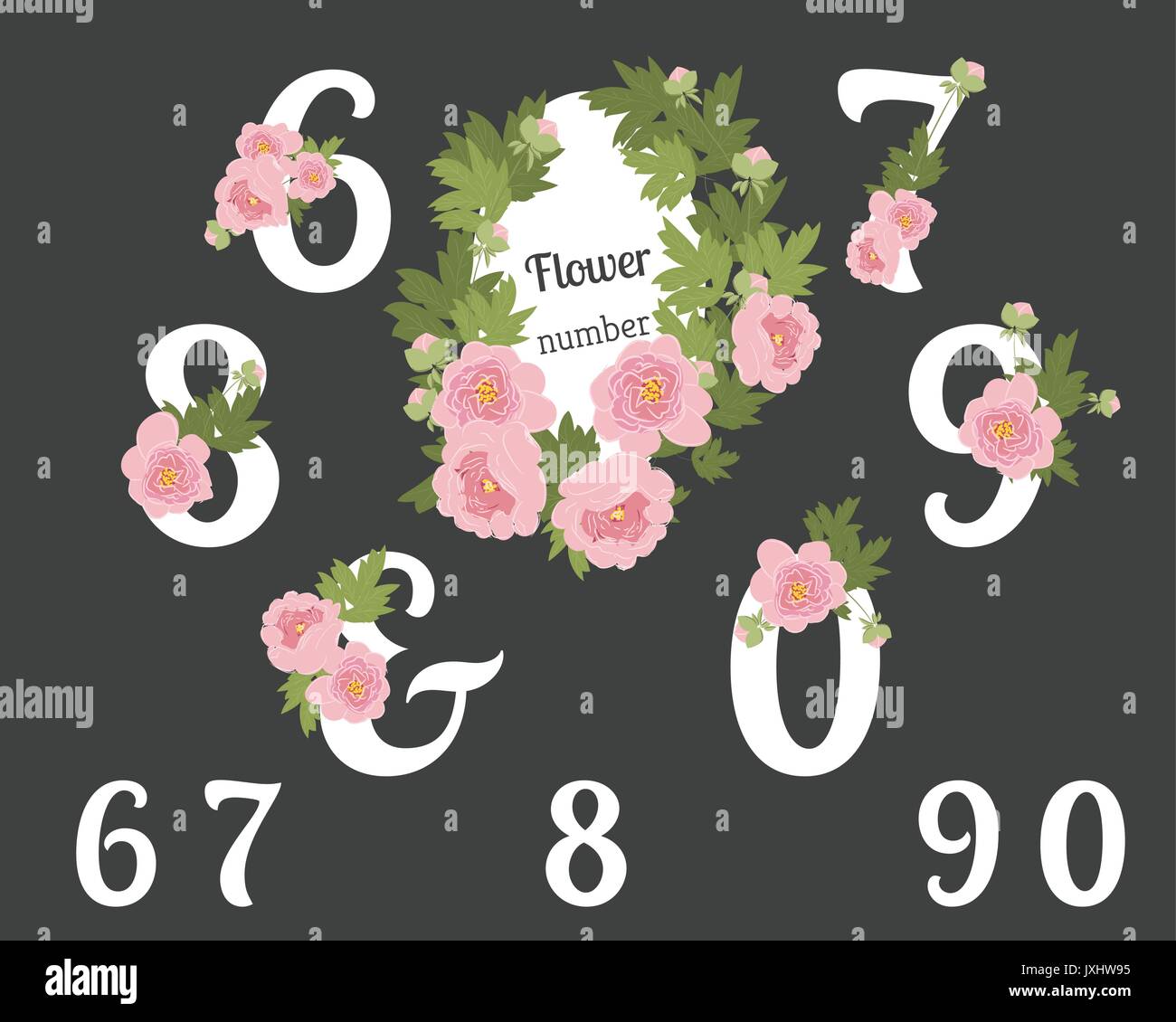 Floral Peonia retro vintage background Illustrazione Vettoriale