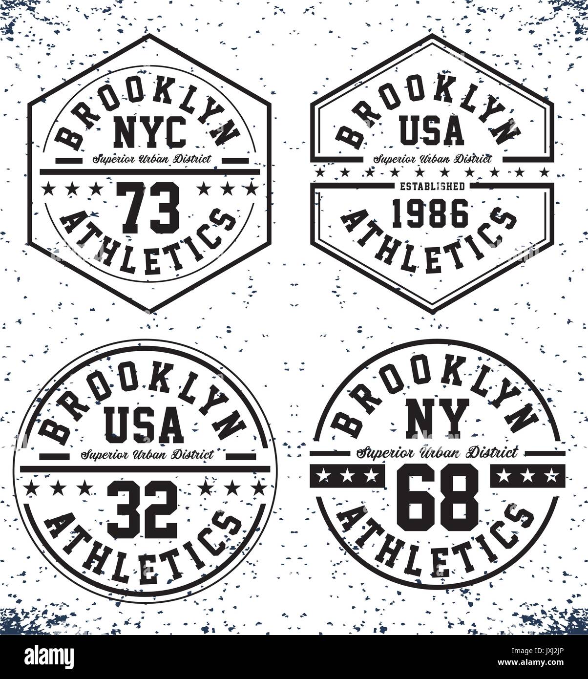 Impostare athletic sport Illustrazione Vettoriale