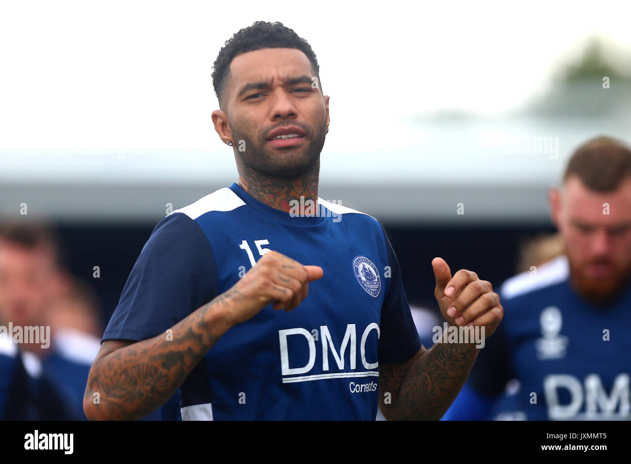 Jermaine Pennant di Billericay durante la Billericay Town vs Leyton Orient, Amichevole calcio all'Arena AGP il 29 Luglio 2017 Foto Stock