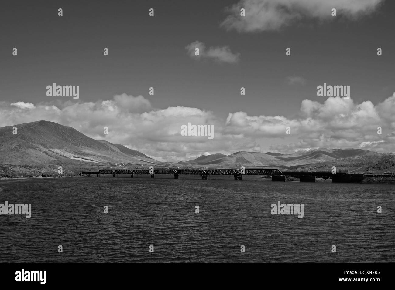 Cahersiveen nella Contea di Kerry, sull'anello di Kerry rotta Foto Stock