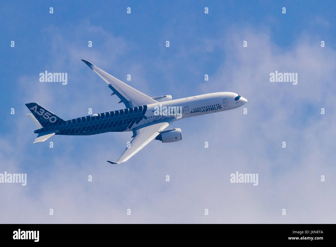 Airbus A350-900 in Cina Airshow 2016 Foto Stock