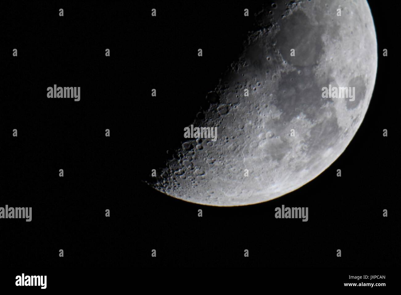 grande luna Foto Stock