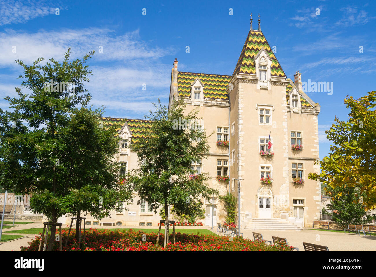 Town Hall - Meursault, Francia Foto Stock