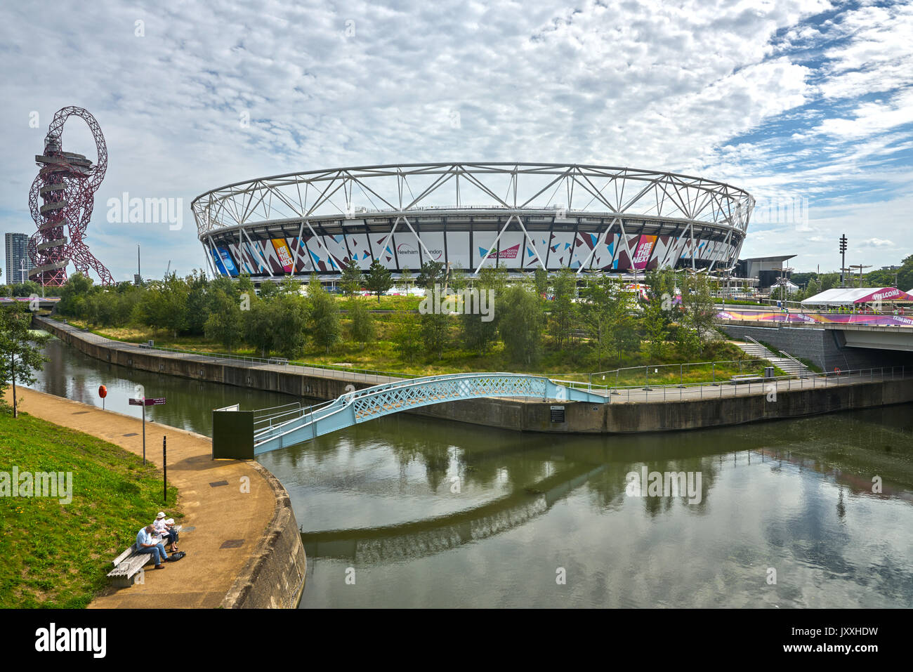 Lo stadio di londra Foto Stock