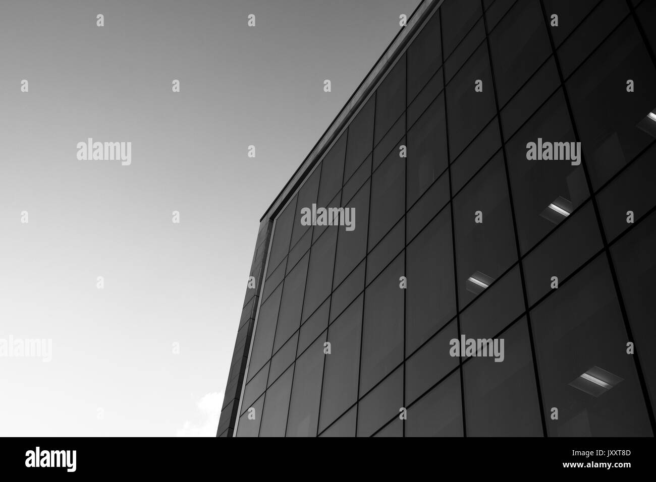 Alcuni splendidi edifici, architettura e funzionalità intorno a Leeds City Centre Foto Stock