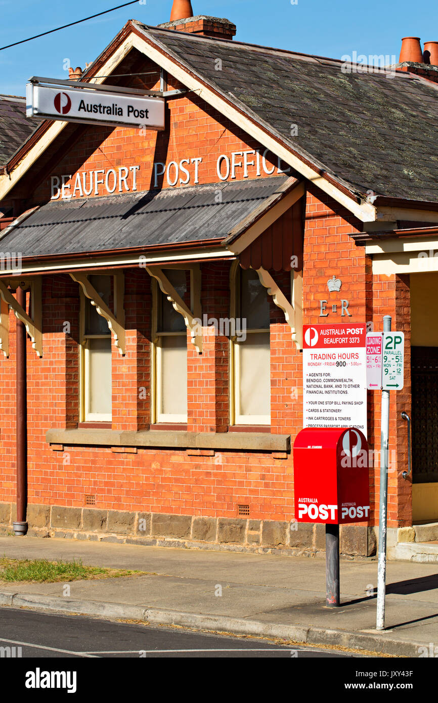 L'Australia Post Office branch in Beaufort Victoria Australia. Foto Stock