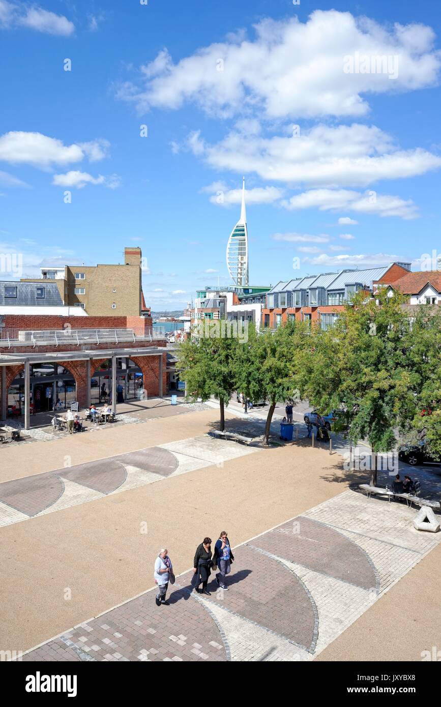Old Portsmouth ,Portsmouth Hampshire REGNO UNITO Foto Stock