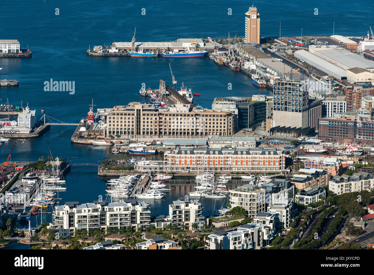 Cape Town Waterfront. Foto Stock