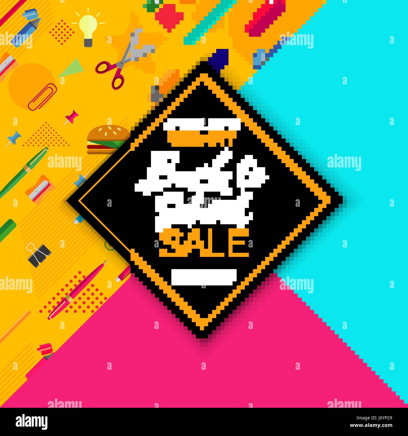 Eleganti i social media e gli annunci pubblicitari su banner web modello di vendita collezione. Illustrazioni vettoriali per il sito web banner, poster, e newsletter progetta, materiale promozionale. Illustrazione Vettoriale