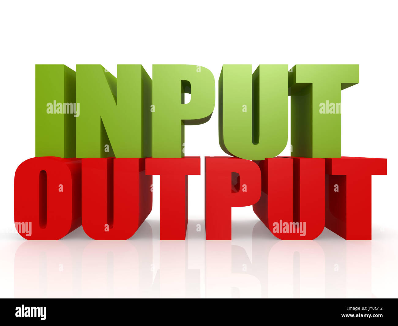Input output immagine con hi-res resa grafica che può essere utilizzata per qualsiasi graphic design. Foto Stock