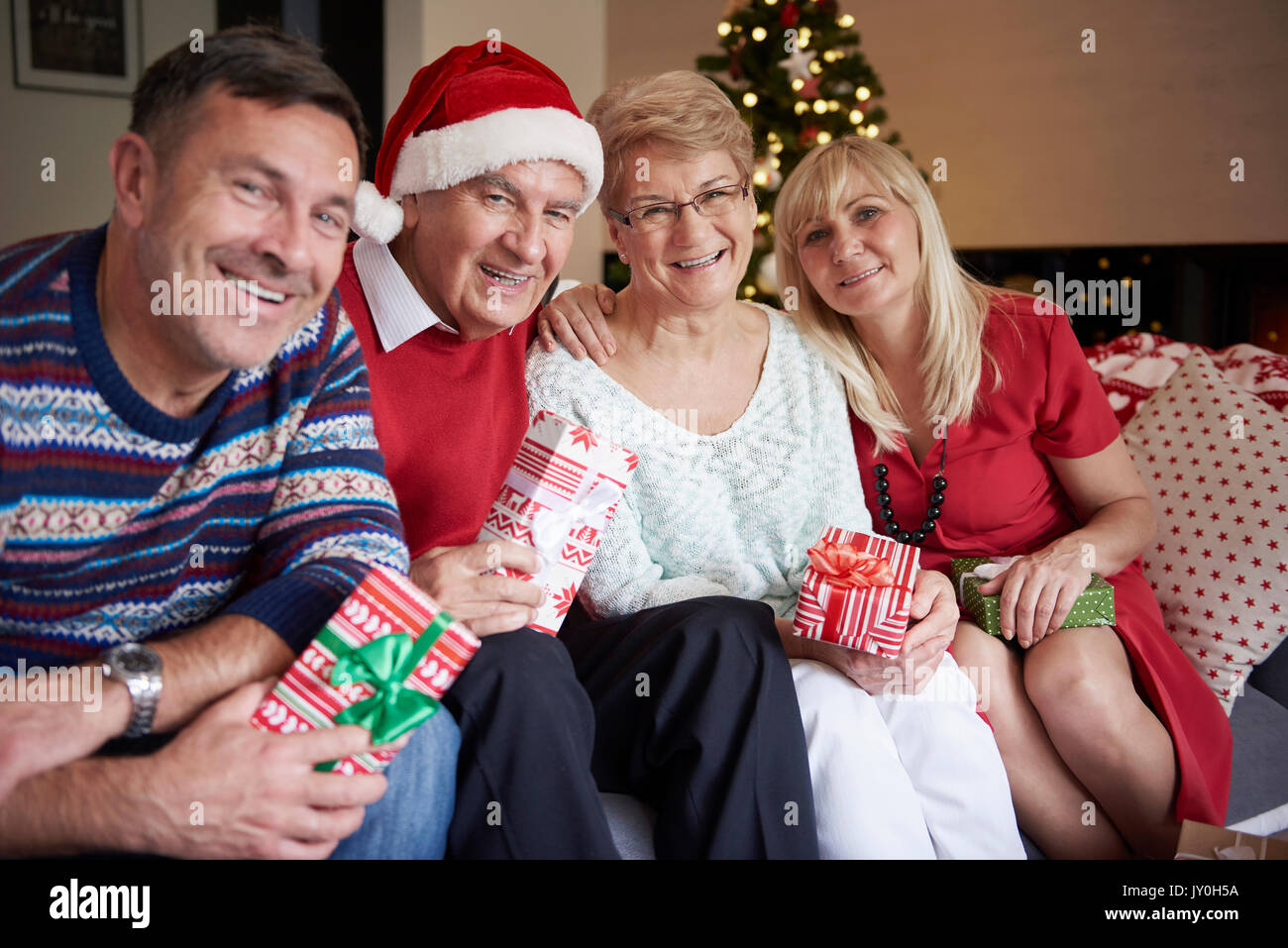 Questo è il momento per la nostra famiglia Foto Stock