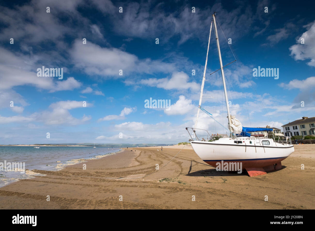 Instow Beach, Instow, Devon, Regno Unito Foto Stock