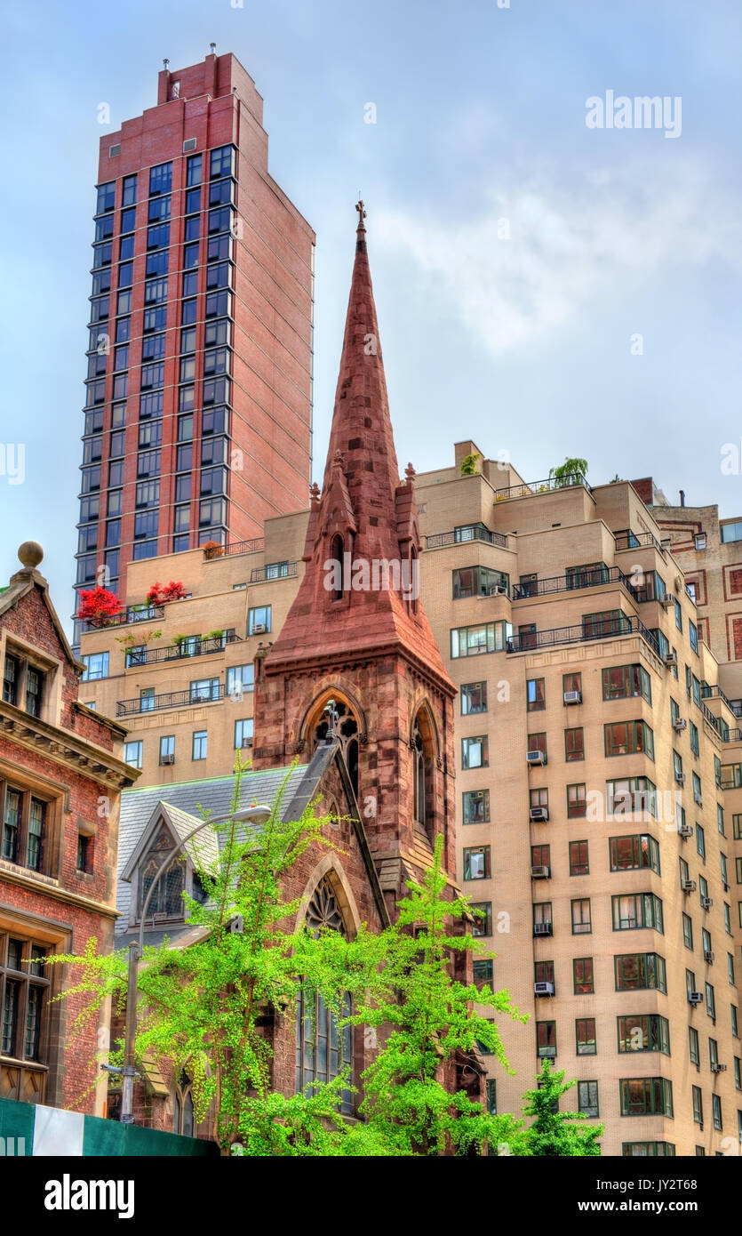 La Chiesa dell'incarnazione, una storica Chiesa Episcopale in Manhattan, New York City Foto Stock