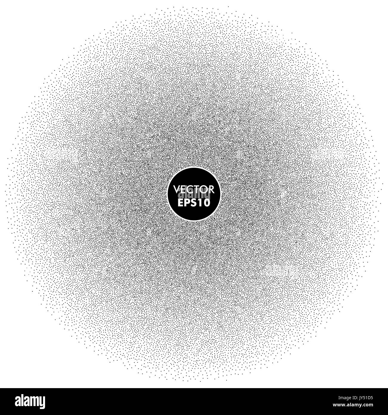 Vettore sfondo tratteggiato. Punti di tessitura dei mezzitoni. Illustrazione Vettoriale