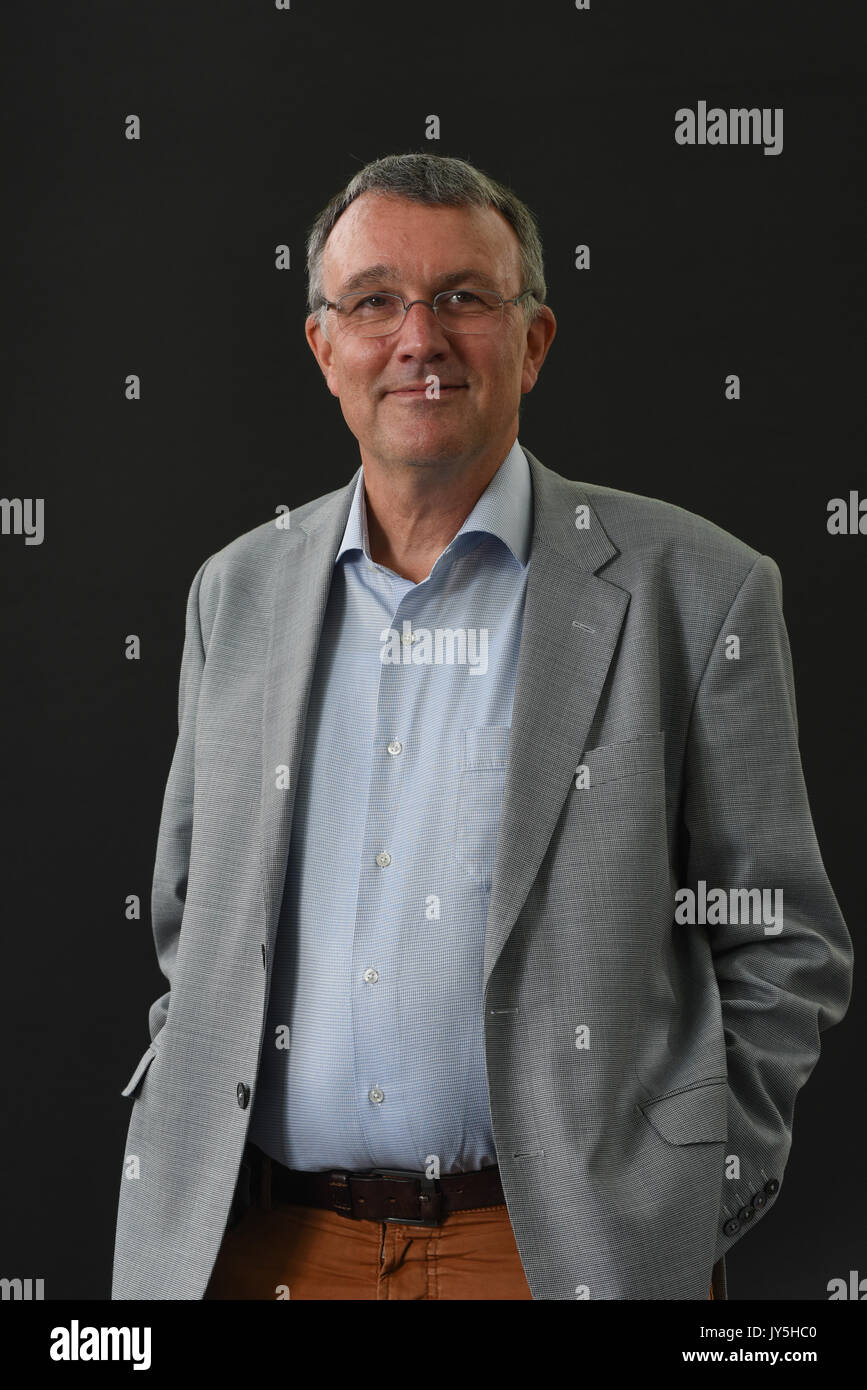 Edimburgo, Scozia, Regno Unito. 18 Agosto, 2017. Edinburgh International Book Festival. Venerdì 18 Agosto. Commentatore tedesco sul Medio Oriente Michael Luders autore di bestseller "soffio indietro". Credito: Stuart Cobley/Alamy Live News Foto Stock