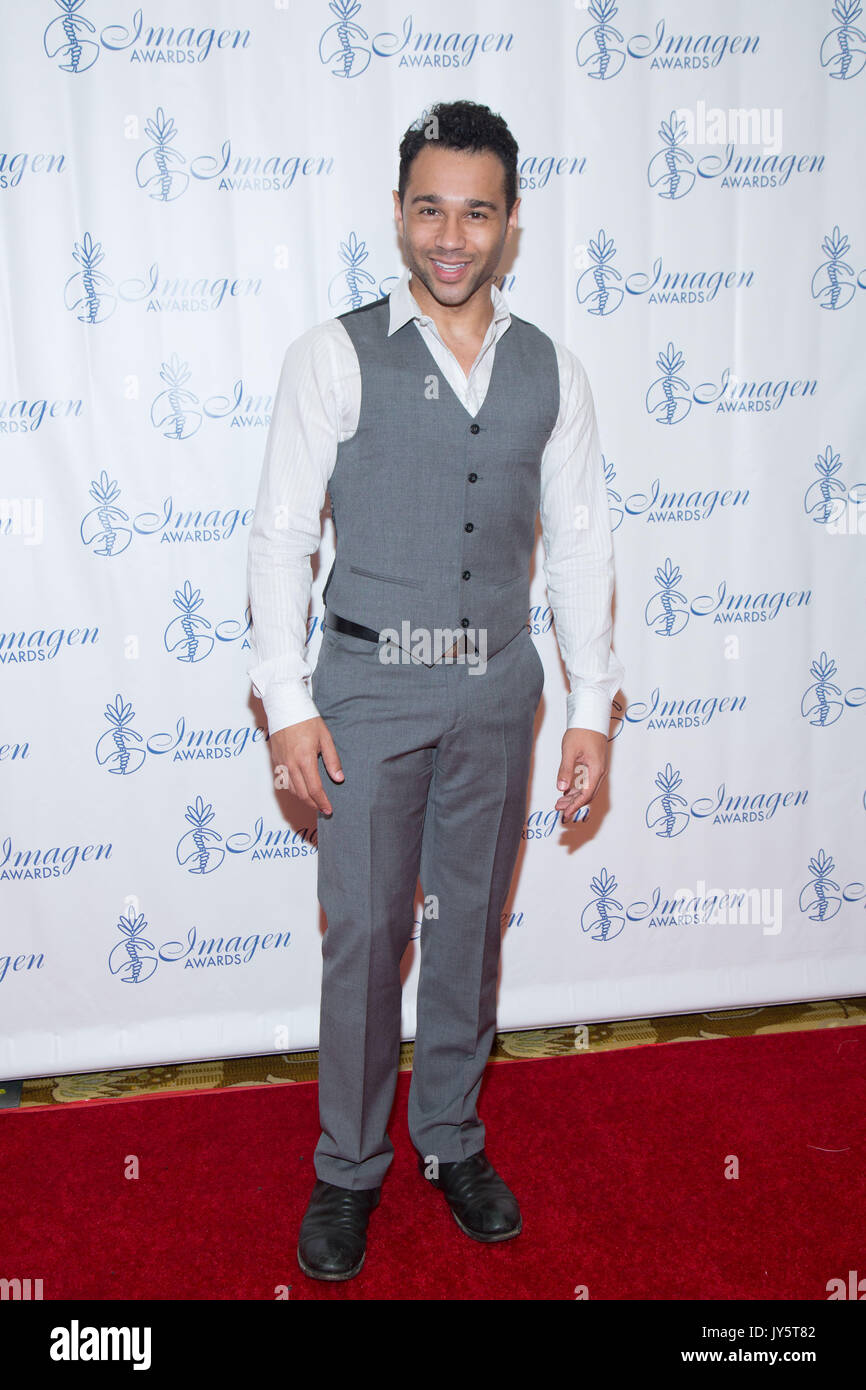 Beverly Hills, California, Stati Uniti. 18 agosto 2017. Corbin Bleu partecipa al 32esimo Imagen Awards Beverly Wilshire Four Seasons Hotel agosto 18,2017 Beverly Hills, California. Foto Stock